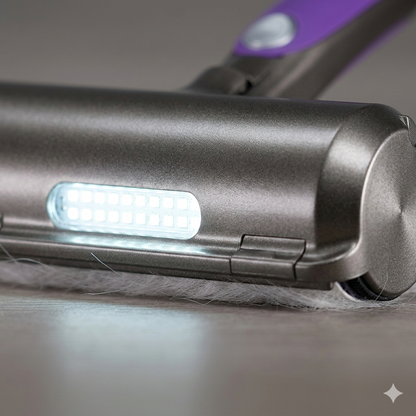 Rodillo Quitapelos PETZU™ con Luz LED | Limpieza Precisa para Sofás y Ropa