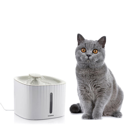 Fuente Automática PETZU DrinkFlow™ – Hidratación Inteligente para Perros y Gatos