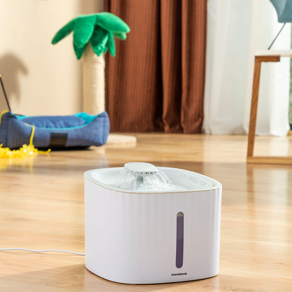 Fuente Automática PETZU DrinkFlow™ – Hidratación Inteligente para Perros y Gatos